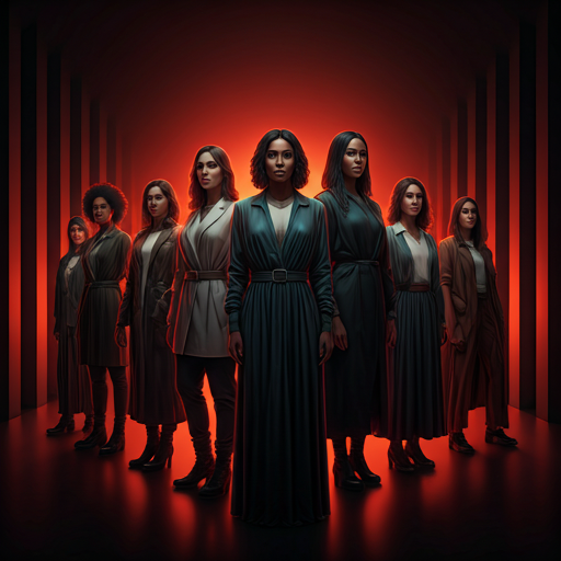 Women standing together